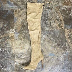 Fashion Nova Thigh High Heeled Boot